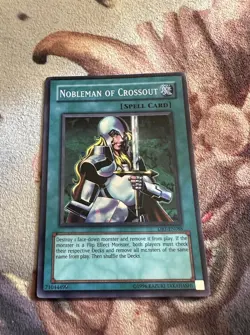 Yugioh Card Nobleman of Crossout DB1-EN088 SUPER RARE Lp - Image 3