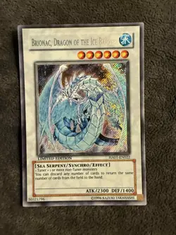 HA01-EN022 Brionac, Dragon of the Ice Barrier Secret Rare Yugioh - Image 1