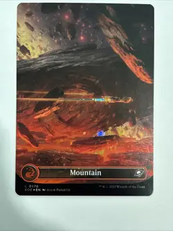 MTG, Edge of Eternities, NM Mountain (0370) (Borderless) (Galaxy Foil) - Image 5