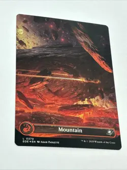 MTG, Edge of Eternities, NM Mountain (0370) (Borderless) (Galaxy Foil) - Image 6