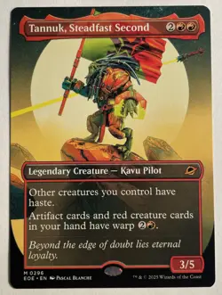 Tannuk, Steadfast Second (Borderless) Edge Of Eternities: Stellar Sights MTG - Image 1