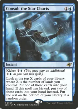 MTG Consult the Star Charts (0051) *Non-Foil* Base Rare Edge Of Eternities NM/MT - Image 1