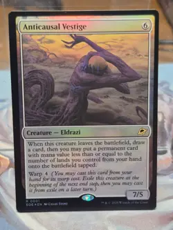 R 0001 Anticausal Vestige FOIL Eldrazi Rare EOE Edge of Eternities MTG Card NM - Image 1