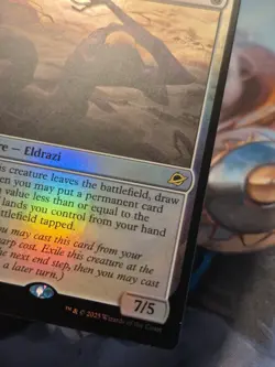 R 0001 Anticausal Vestige FOIL Eldrazi Rare EOE Edge of Eternities MTG Card NM - Image 2