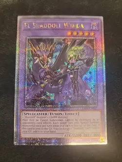 El Shaddoll Winda RA04-EN052 Quarter Century Secret Rare Stampede 1st Edition - Image 1