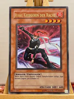 Rose, Warrior Of Vengeance CSOC-EN000 Ultra Rare German NM YUGIOH - Image 2