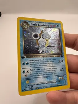 Pokemon Dark Blastoise 1st Edition Holo 3/82 Team Rocket 2000 - Image 8