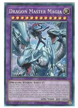 Yugioh Collector's Rare : RA04-EN055 Dragon Master Magia - 1st Edition - Image 2