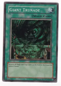 Giant Trunade Super Rare MRL-048 Yugioh HP Damaged - Image 1