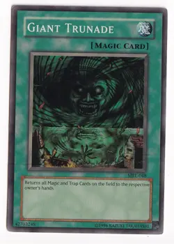 Giant Trunade Super Rare MRL-048 Yugioh HP Damaged - Image 3