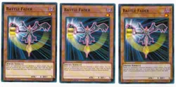 Yu-Gi-Oh  3x Common Battle Fader Mixed Sets English - Image 1