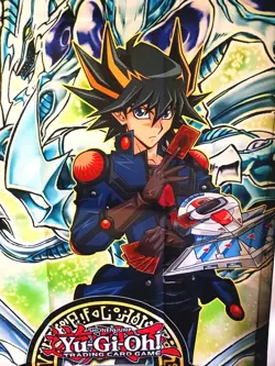 YuGiOh OTS Promotional Banner Yusei Stardust Dragon 47"x23" NEW - Image 6
