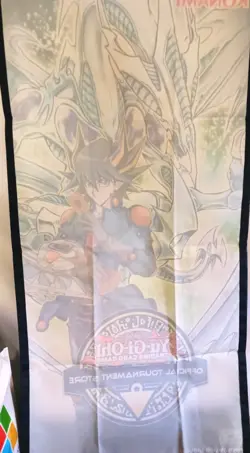 YuGiOh OTS Promotional Banner Yusei Stardust Dragon 47"x23" NEW - Image 7