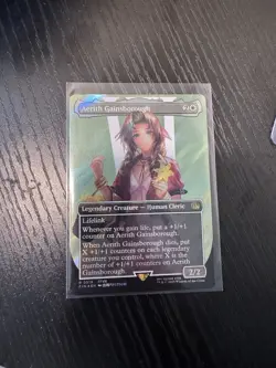 Aerith Gainsborough (Borderless) Final Fantasy Mtg Surge Foil Nm - Image 1