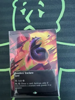 MTG Bonders' Enclave (0139) (Borderless) (Galaxy Foil) Edge of Eternities - Image 2