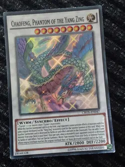 Chaofeng, Phantom of the Yang Zing KICO-EN041 Super Rare Yu-Gi-Oh Card 1st New - Image 3
