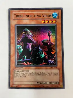 Yugioh MFC-076 Tribe-Infecting Virus 1st Ed. NA English Vintage NM - Image 1