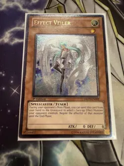 Yu-Gi-Oh! Yugioh Effect Veiler 1st Ultimate Rare English Edition - LP - Image 2