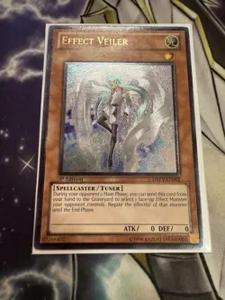 Yu-Gi-Oh! Yugioh Effect Veiler 1st Ultimate Rare English Edition - LP - Image 7