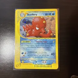 PokÃ©mon TCG Aquapolis Octillery Rare Holo Card H20/H32 - Image 3