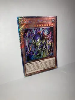 Yugioh Toon Black Luster Soldier RA03-EN272 Platinum Secret Rare 1st Edition NM - Image 1