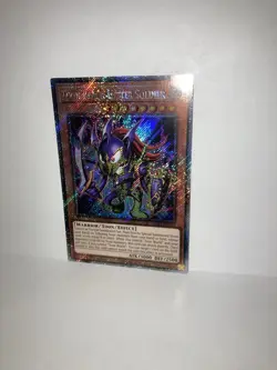 Yugioh Toon Black Luster Soldier RA03-EN272 Platinum Secret Rare 1st Edition NM - Image 2