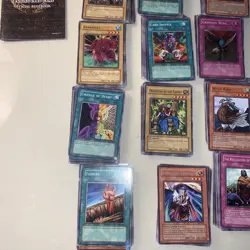 Lot of Yu-Gi-Oh! Cards 550+ 3 Konami Kazuki Takahashi Tins 1996 - Image 10