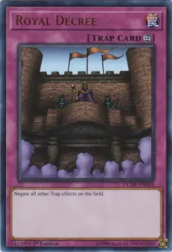 Yugioh - Royal Decree (Ultra Rare) (1st Edition) - DUDE-EN051 P - Image 1