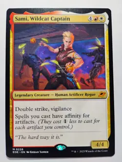 x1 Sami, Wildcat Captain M MTG Edge of Eternities M/NM, English - Image 1