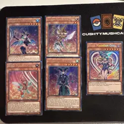 YUGIOH MAGICIAN GIRL BUNDLE SET SECRET RARE KIWI CHOCOLATE LEMON BERRY DARK 1ST - Image 10