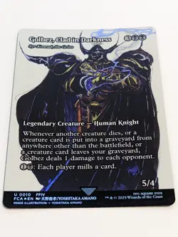 Golbez, Clad in Darkness Syr Konrad, the Grim FOIL: Final Fantasy (FCA) MTG (NM) - Image 1