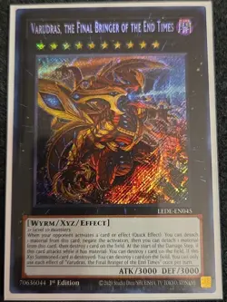 Varudras, the Final Bringer of the End Times LEDE-EN045 1st Edition NM Yu-Gi-Oh! - Image 1