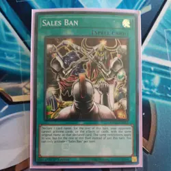 Yugioh Sales Ban MP23-EN035 Super Rare 1st Ed NM - Image 1