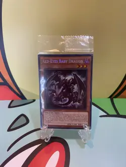 Yugioh Card Red-Eyes Baby Dragon LDS1-EN010 Legendary Duelists Limited Edition - Image 1