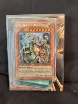 Yu-Gi-Oh  FELGRAND  DRAGON sealed Structure Deck  Contents  NO BOX - Image 1