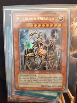 Yu-Gi-Oh  FELGRAND  DRAGON sealed Structure Deck  Contents  NO BOX - Image 2