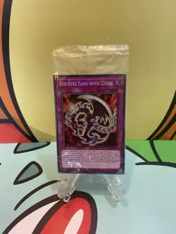 Yugioh Red-Eyes Fang with Chain LDS1-EN021 Legendary Duelists Limited Edition - Image 1