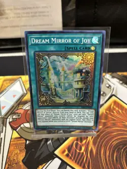 Yu-Gi-Oh! Dream Mirror of Joy 1st Ed. RIRA-EN089 Super Rare NM/LP x1 - Image 1