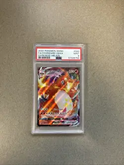 Pokémon TCG Charizard VMAX Darkness Ablaze 2020 PSA 9 Mint Card 020/189 - Image 1