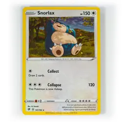 Pokemon - Snorlax Cosmos Holo - 141/192 - SWSH Rebel Clash - Promo Card - Image 1