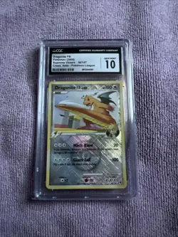 Pokemon Dragonite FB 56/147 Platinum Supreme Victors Reverse Holo Card CGC 10 - Image 1