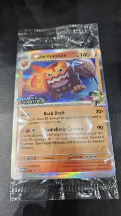 Pokémon - Journey Together Staff Prerelease Promo - Set of 4 Sealed Cards - Image 1