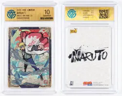 CCG GemMint 10 2023 KAYOU Official Naruto CCG Card NRCC-XR-005 Namikaze Minato - Image 1