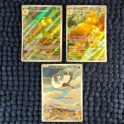 Lot of 3 - Pokemon TCG - Scarlet & Violet Base - Art Secret Rare Cards - NM/MT - Image 1