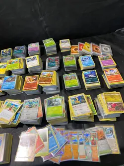 HUGE LOT 15 pounds Pokemon cards common card 2022-2023 nice mix great condition - Image 17