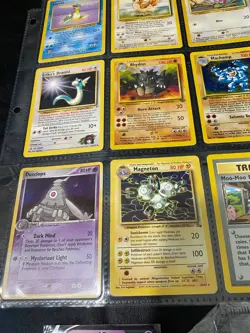 vintage pokemon cards lot of 23 - Dusclops Machamp Rattata Rhydon Gastly + - Image 7