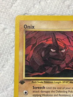 Onix 69/111 Neo Genesis 1st Edition Pokemon Card Mod Play - Image 12