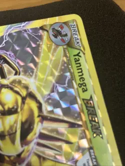 Yanmega Break Steam Siege Ultra Rare Pokémon TCG Card 8/114 XY - Image 3