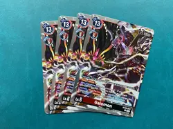 Gaiomon BT22-014 Playset Cyber Eden Digimon Card Game x4 - Image 2