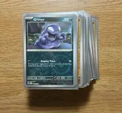97 Pokemon Scarlet & Violet Era Reverse Holo Cards Lot Sleeved - Image 3